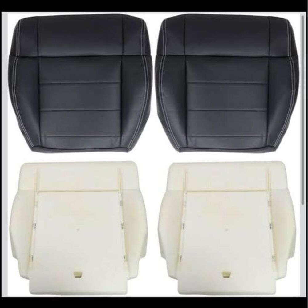 For 1996-2002 Toyota 4Runner Both Side Leather Seat Black Leather & Foam Cushion